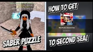 Blox fruits FIRST SEA Most Important Things! ( Saber Puzzle and How to get Instinct in Blox fruits!)