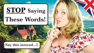 Improve your English SPEAKING skills! | Sound less formal! | Daily Natural English 🌹 