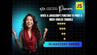Day 13 – Print Downward Right-Aligned Star Triangle in JavaScript ⭐📐