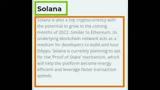 TOP 10 MOST PROMISING CRYPTOCURRENCIES OF 2022 