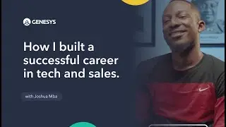 Building a Successful Career in Tech and Sales: Insights from Joshua Mba (@MbaJoshuac)
