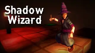 Gameplay of my game made for Ludum Dare 55  [Shadow Wizard]