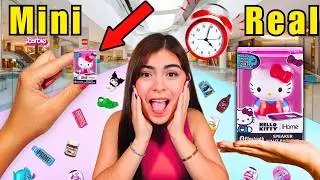 JUGUETES MINI vs REAL😱⏰ | ¡Encuentra las Miniaturas en Tamaño Real!