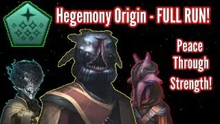 Stellaris | Hegemony Origin - START IN A FEDERATION!! | Federations DLC FULL Run!