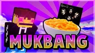The First Ever Bedwars Karaoke Mukbang! (PLUS VOICE REVEAL?!?)