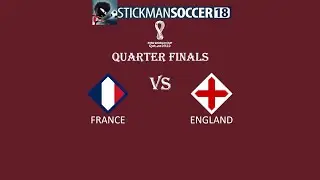 WORLD CUP 2022 ON SS18 FRANCE VS ENGLAND QUARTER FINALS CUSTOM HIGHLIGHTS