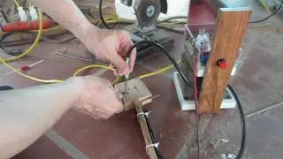 Máy hàn cell pin kiểu bút hàn - thử cho khách