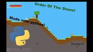 Devlog #1 Order Of The Stone