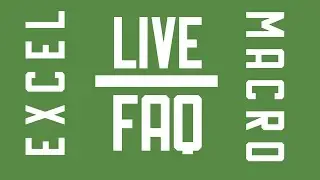 Réponses à vos questions Excel et VBA | Livestream #1