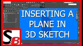 Solidworks - Inserting a Plane in 3D Sketch