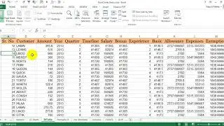 FREEZE ROWS AND COLUMNS IN EXCEL [SIMPLE N EASY 2019]