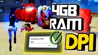 4GB RAM DPI FREE FIRE 🔥🔥🔥