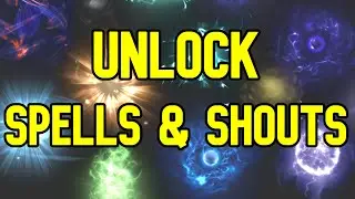 How To Get All Spells & Shouts (Console Command) - Skyrim