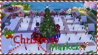 Christmas Market | Speed Build | The Sims 4