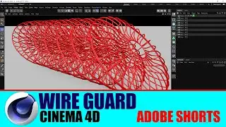 Wire Guard Modeling || Cinema 4D || Adobe Shorts