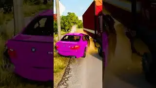 СИТУАЦИИ ПРИ ОБГОНЕ | МЕМЫ И ПРИКОЛЫ в BeamNG Drive  
