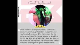 Epic Boston Events: Client Testimonials for DJ & Photobooth Rental #boston #dj #evententertainment