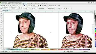 Quadricromia feita apenas no Corel Draw (demonstração)