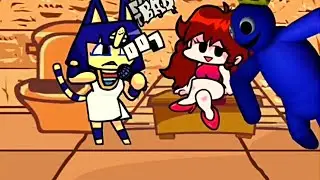 Friday Night Funkin(🦧Camel But Everytime It's Ankha Turn A Different /Skin /Mod Is/Used