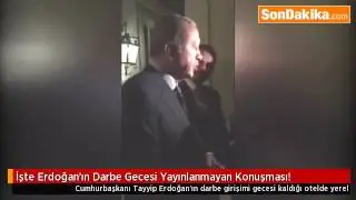 Erdoğan'ın Darbe Gecesi Yayınlanmayan Konuşması!