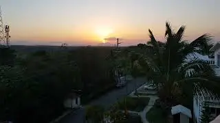 Заход солнца за Пуэрто Плато  Доминикано