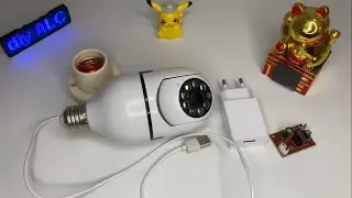 Merubah/ Modif Tegangan Input 220V ac ke 5V DC IP Camera CCTV Bohlam