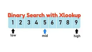 Binary Search in Xlookup overview (Hindi) #excel #exceltutorial #exceltips #xlookup #binarysearch