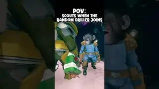 Scouts When Random Drillers Join | Deep Rock Galactic