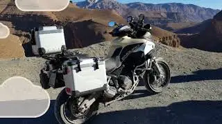 The colorful Morocco motorcycle tour - Tizi'n Tinififft - Georg du Dades - March 2019