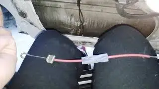 Замена тросика двери бмв е34 (door cable e34 bmw)