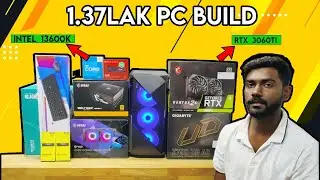 1.30 Lakh Pc build For Video Editing || i5-13600k + Rtx 3060ti || #teambirla #coimbatore #editing