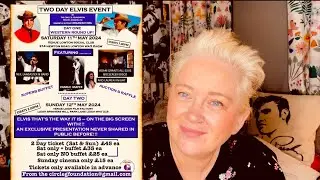 Two day ELVIS event! “The circle G Foundation” Are YOU coming??? 11th & 12th MAY 2024!