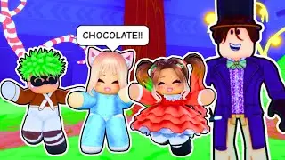 My BESTIE & I played ROBLOX WONKA STORY