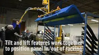 Carfair Demonstration of a Vacuum Lifter