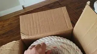 Right Rope arborist bull rope box opening.