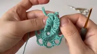 Super Flower Pattern Crochet For Beginners 🌺  Crochet Knitting Flower Ideas / SUBTITLES
