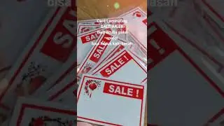 Card laminatingUkuran 4x6 cm. Bisa di tulis pake spidol ketik Goshu Print di Shopee