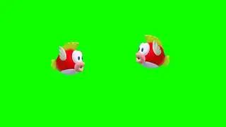 Fish cartoon green screen video || free copyright cartoon videos || #fish #cartoon #greenscreen