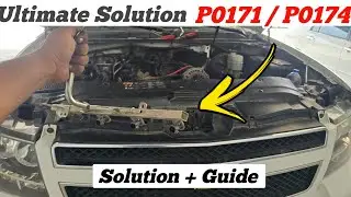 P0171 / P0174 System To Lean Bank 1 Bank 2 Ultimate Solution || Solution with complete Guide