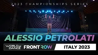 Alessio Petrolati | FrontRow | Junior Division | World of Dance Italy 2023 | 