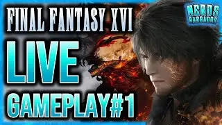 Final Fantasy 16 - LIVE Gameplay #1 - O passado de Clive Rosfield #ff16  #finalfantasy16
