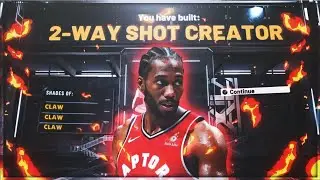 BEST 2 WAY SHOT CREATOR BUILD IN NBA 2K21! THIS BUILD IS GAME BREAKING NBA 2K21!