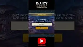 Raid Shadow Legends NEW Promo Code