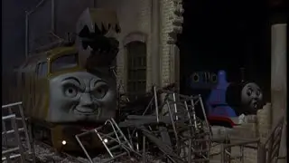 Thomas and the Magic Railroad sound effects: Diesel 10 attacks the Sheds