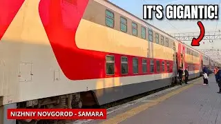 Inside the Russian Double Decker Train: What’s It Like? Nizhniy Novgorod to Samara