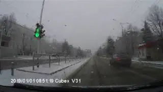 Черкесск, утро 1января 2019г..Где люди?