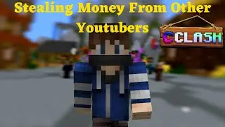 Stealing 400M from other Youtubers In Creator Clash + 100m Giveaway if we win: Hypixel Skyblock Live
