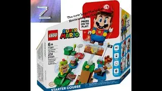 Super Mario Lego Set Review Starter Course!!