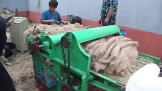 hard fabric textile waste recycling machine