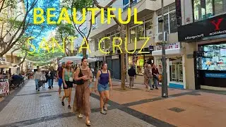 Santa Cruz de TENERIFE Spain 2025 🇪🇸 Beautiful Tour [4K UHD]